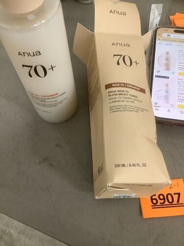 Anua Rice 70 Glow Milky Toner, Non Comedogenic, Korean Skincare