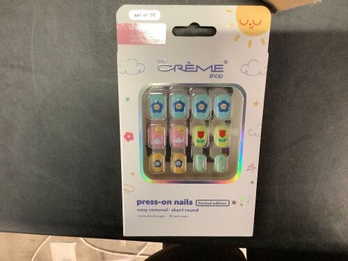 The Crème Shop Press-On Nails for Kids, 6 Pack