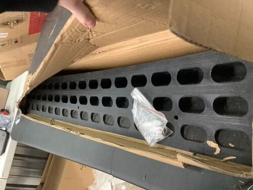 2.5-Inch Rise Heavy-Duty Rubber Threshold Ramp