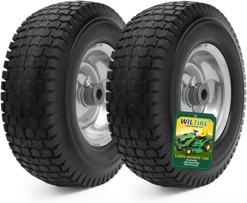 13x5.00-6 Flat Free Tire and Wheel Assemblies (2 Pack)