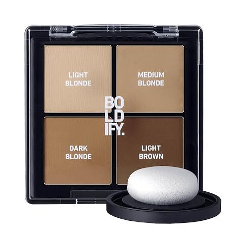 BOLDIFY Hairline Powder Sample Kit, Darker Blondes Water-Resistant, 24-hour Wear, Stain-Proof, Thinning Hair, Root Cover Up, Hair Color for Gray Hair, for Women and Men