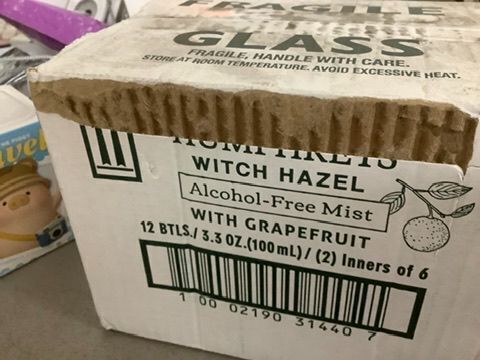 12 bottles of Alcohol-Free Witch Hazel Toner Mist with Grapefruit 3.3oz