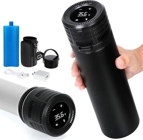 Electric Insulin Cooler Travel Case TSA Approved for Peptide GLP-1 and Vial