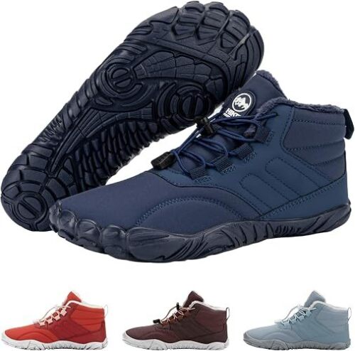 Hike Footwear Caspar Pro HF - Non-slip and Healthy Comfortable Winter Barefoot Pro Shoes Provide Warmth and Support, Natural Walking Hike Boots For Women Men