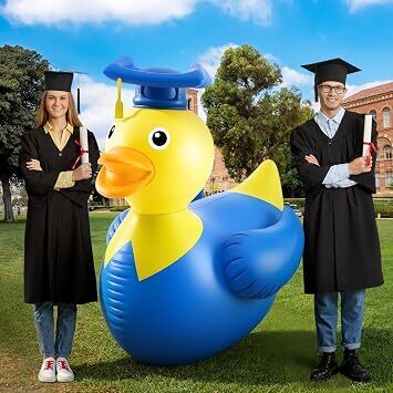 2 large pool floats (1duck 1 lounger)