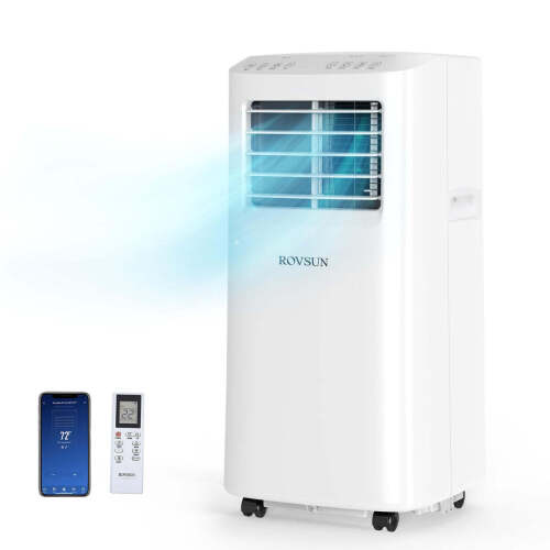 ROVSUN 8000 BTU 115V Portable Air Conditioner with Install Kit