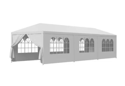 10 ft. x 30 ft. Canopy Tent with 8 Sidewalls