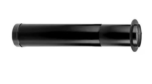 DuraVent DuraBlack Stove Pipe 6in. Diameter X 44 to 68in. Telescoping Length w/ Trim
