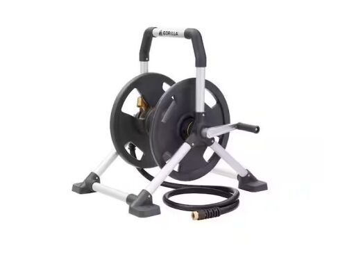 Gorilla 150 ft. Aluminum Zero Rust Hose Reel