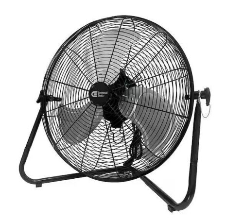 Commercial Electric 20 in. 3-Speed High Velocity Floor Fan