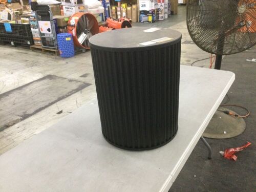 Hampton Bay Black Metal Patio Side Table