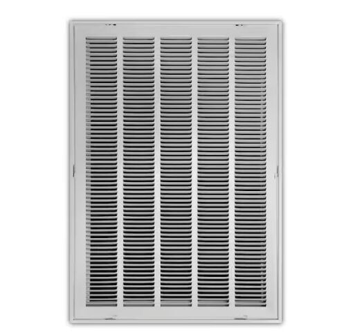 Everbilt 20 in. x 30 in. Steel Return Air Filter Grille in White