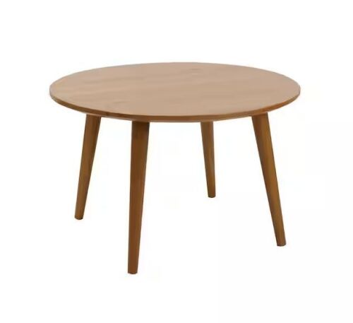 American Trails Mesa 28 in. Natural Round Solid Wood Top Coffee Table