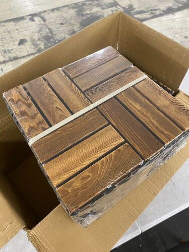 11.5" x 11.5" Patio Deck Tiles, 27pc