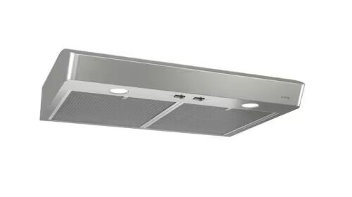 Broan-NuTone Mantra AVSC1 Series 30 in. 375 CFM Max Blower Convertible Under Cabinet Range Hood in Stainless Steel with Light