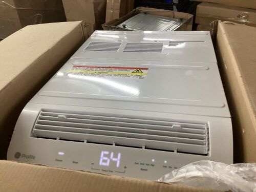 GE Profile ClearView Ultra Quiet 8,300 BTU Window Air Conditioner Cools 350 sq. ft. Quiet, Easy Install in White