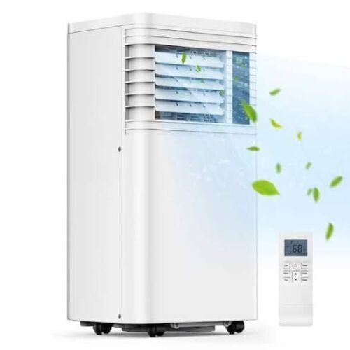 10,000 BTU Portable Air Conditioner w/Dehumidifier and Remote Control