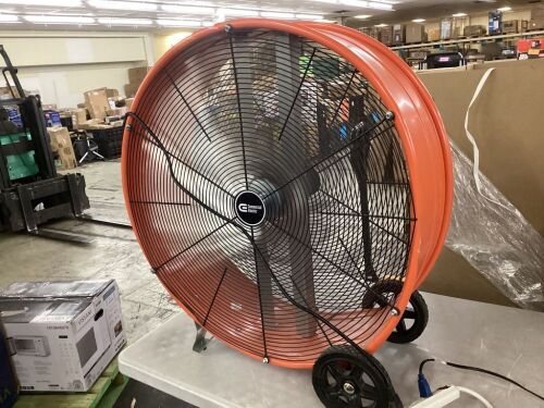 Commercial Electric 30 in. 2-Speed Heavy Duty Industrial Drum Fan - Doesn't Work on Low