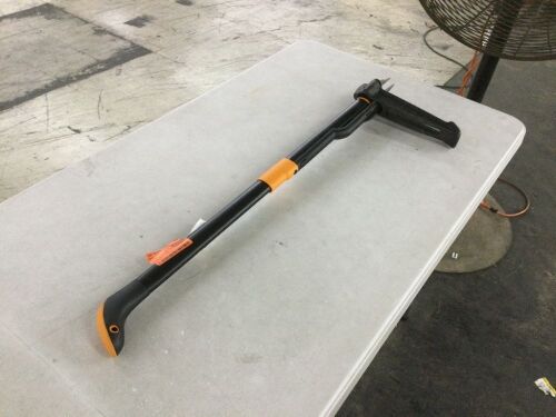 Fiskars 34 in. Stand up 4 Claw Long Handle Weed Puller Tool