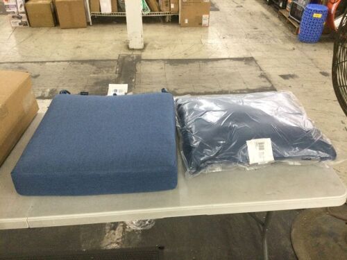 ARDEN 24" x 24" Denim Alair 2-Piece Deep Seating Cushion