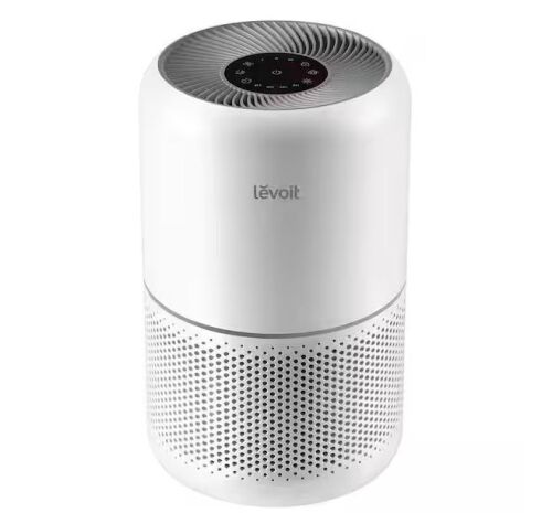 LEVOIT Core 300-P (Coverage 220 sq.ft.) Activated Carbon Filter Large Room Air Purifer in White