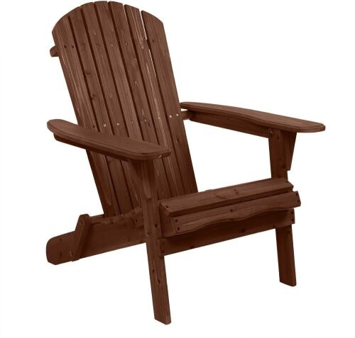 VINGLI Wooden Adirondack Chair