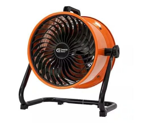 Commercial Electric 10 in. 3-Speed High Velocity Turbo Fan
