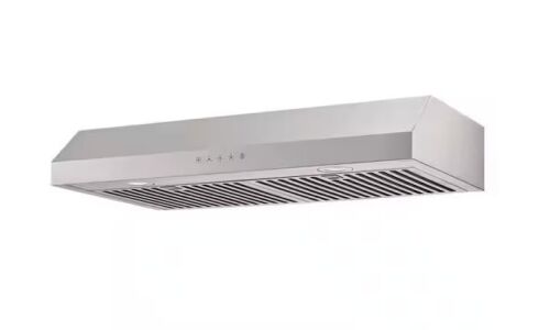 Vissani 30 in. 340CFM Convertible Under Cabinet Range Hood in Stainless Steel
