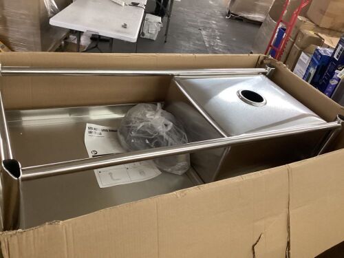 Stainless Steel Sink - Damage to Leg Mounts