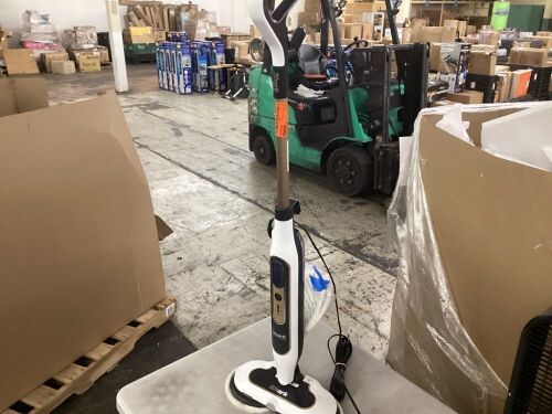 Shark Steam and Scrub Corded Steam Mop and Cleaner for Hard Floors White with Steam Blaster Technology