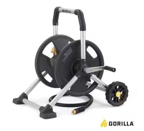 Gorilla 175 ft. Aluminum Zero Rust Mobile Hose Reel