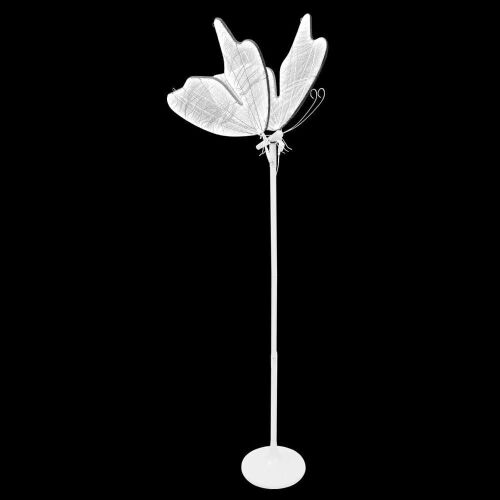 Butterfly LED Floor Lamp, 23.6in Wings, Adjustable Height 57.5-70in, 48W