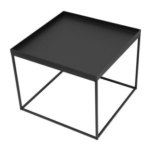 24" Square Metal End Table