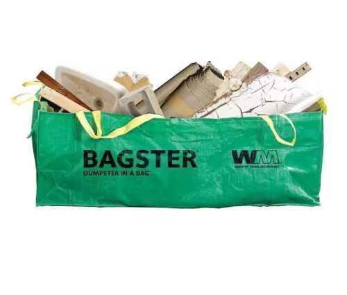 WM Bagster Dumpster in a Bag (Holds up to 3,300 lb.)