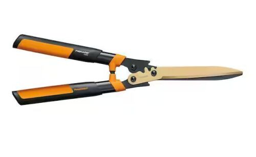 Fiskars Titanium Coated Blades, 23 in. PowerGear 2 Hedge Shears
