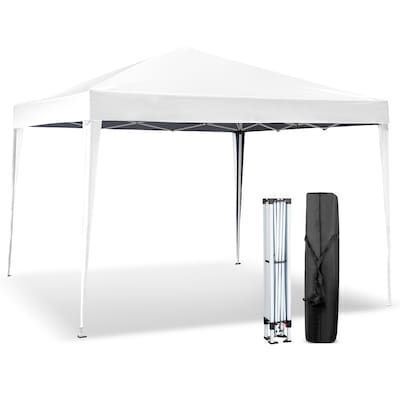 VINGLI 10 x 10FT Instant Pop-Up Canopy Tent with Carry Bag - Scratched