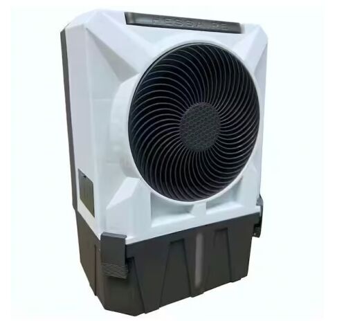 Hessaire 900 CFM 2-Speed Portable Evaporative Cooler for 350 sq. ft. in Gray