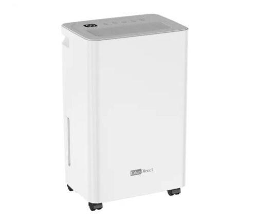 30 pt. 2,500 sq.ft. Dehumidifier for Basement in White with Smart Dry, Drain Hose and Bucket, 35dB Ultra Quiet, Timer