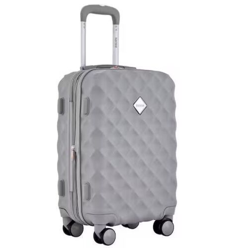 Kensie 20 in. Paloma (Gray) Rolling Expandable Carry-On Luggage