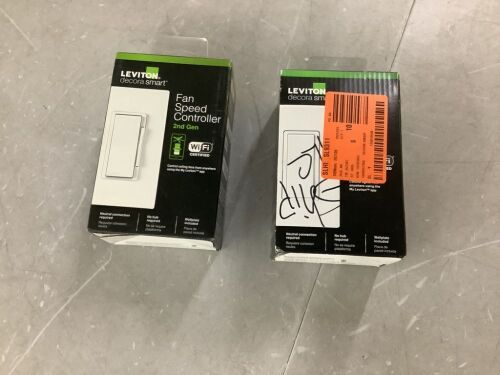 Leviton Decora Smart Rocker Light Switch & Fan Speed Controller