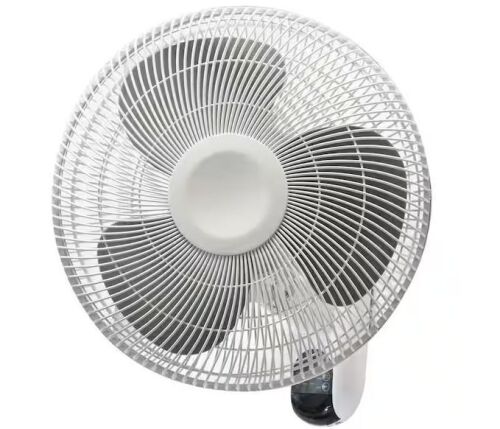 Hampton Bay 16 in. Indoor Wall Mount Fan with Remote