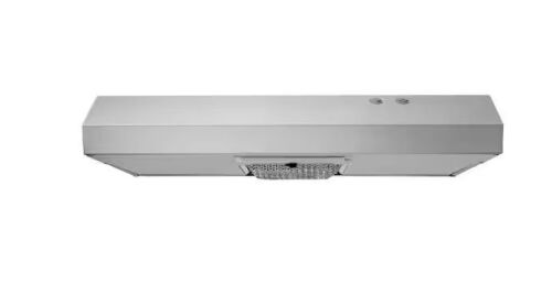 Vissani Arno 30 in. 240 CFM Convertible Under Cabinet Range Hood in Stainless Steel with Lighting and Charcoal Filter