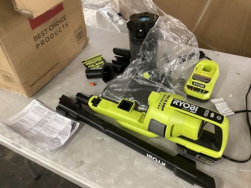 RYOBI ONE+ HP 18V Cordless Pet Stick Vacuum Cleaner