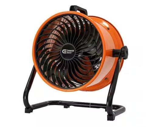 Commercial Electric 10 in. 3-Speed High Velocity Turbo Fan
