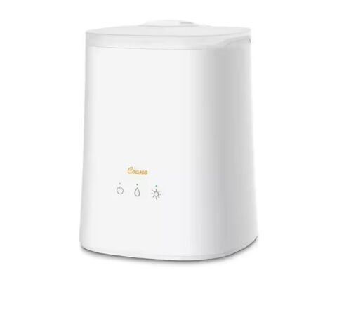 Crane 1.2 Gal. Cool Mist Top Fill Humidifier & Aroma Diffuser for Medium to Large Rooms up to 500 sq. ft