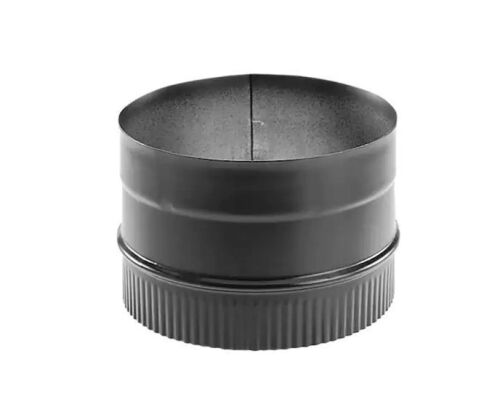 DuraVent DuraBlack Stove Pipe 6in. Diameter Stovetop Adapter