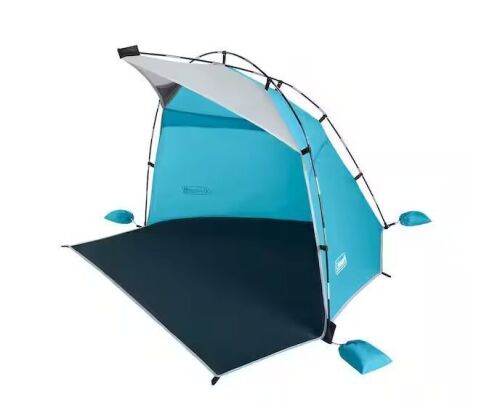Coleman Skyshade 6.8 ft. x 7.5 ft. Beach Shade, Caribbean Sea