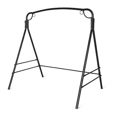 VINGLI Heavy Duty 660 LBS Metal Porch Swing Stand with Extra Side Bars