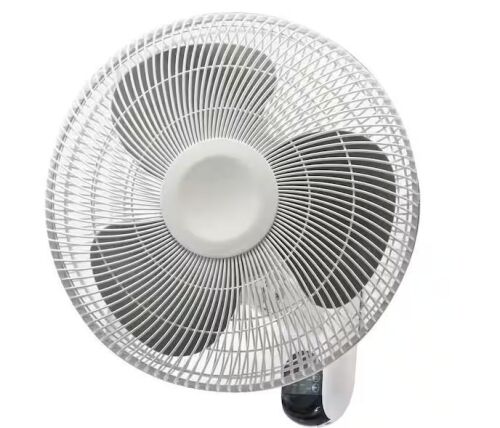 Hampton Bay 16 in. Indoor Wall Mount Fan with Remote