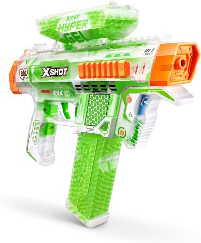 XSHOT Hyper Glow NightStrike Blaster, Motorized Blaster Outdoor Toy for Boys and Girls, Teens and Adults Aged 14+